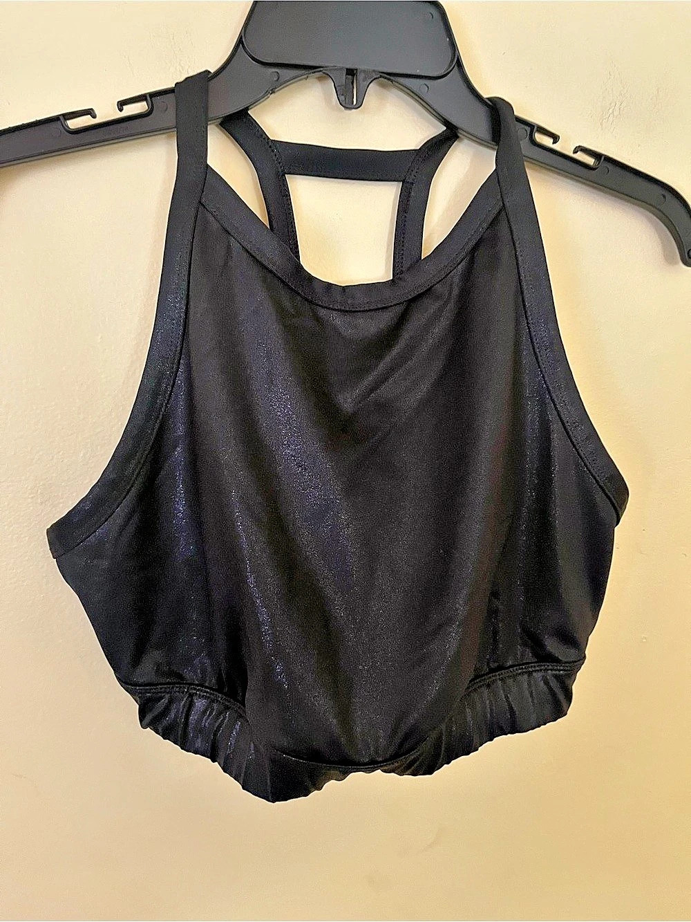 JoyLab Black Athletic Tank Top Size Large Like New